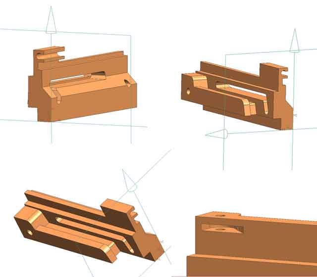 Mitnehmer links Bilder vom 3D-Model